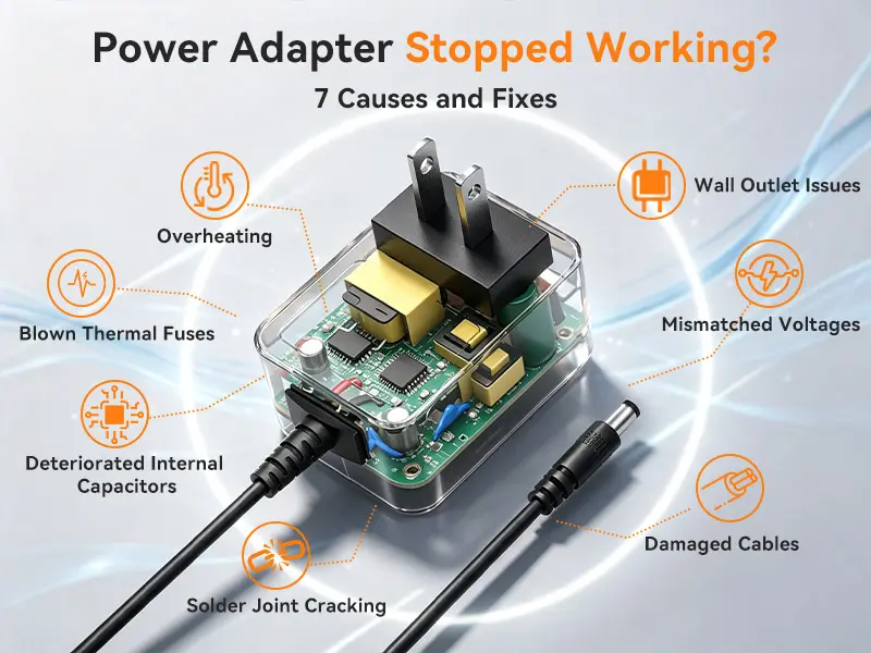 Power Adapter Suddenly Stopped Working? Common Reasons and Safe Troubleshooting Steps
