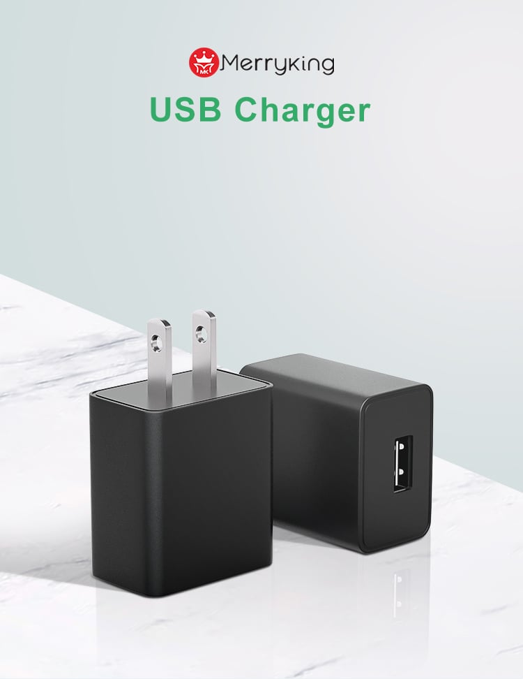 American Type 5V 2.4A Wall USB Charger Adapter