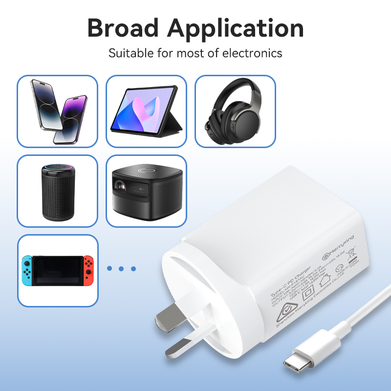 AU Plug Type-c 18W Fast Charger