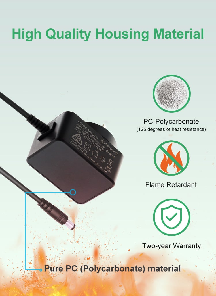 AR Plug AC DC Adapter 36V 0.5A 18 Watts
