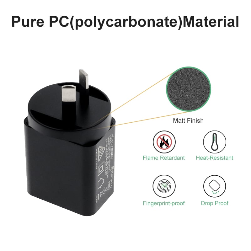 Caricabatterie Tipo A Standard 5Volt 2Amp AU