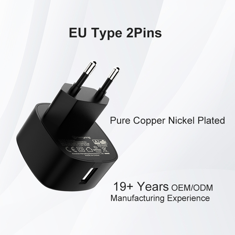 European Type 5V 2.5A USB Portable Charger