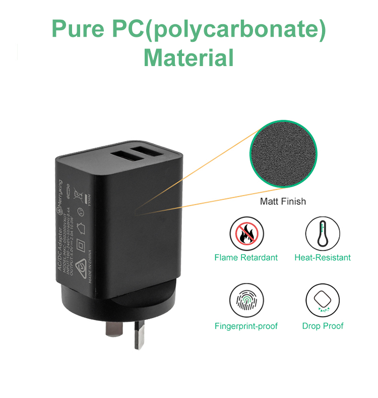 AU Plug 5V 1200mA USB Charger Block