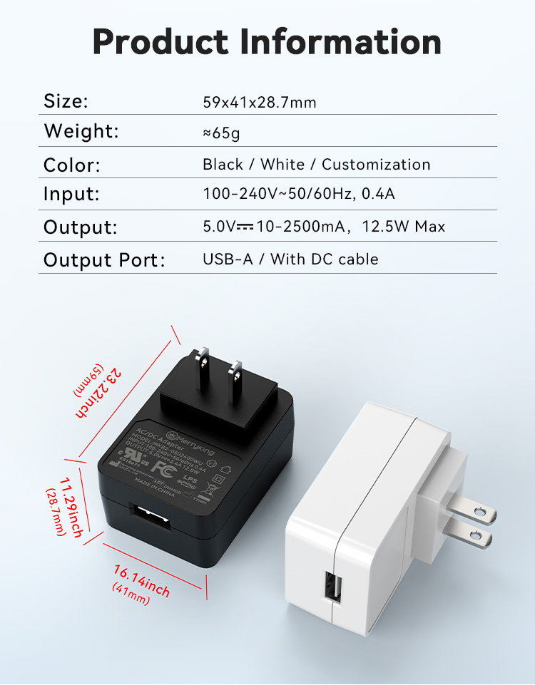 Medical USB Power Supply 5V 2A