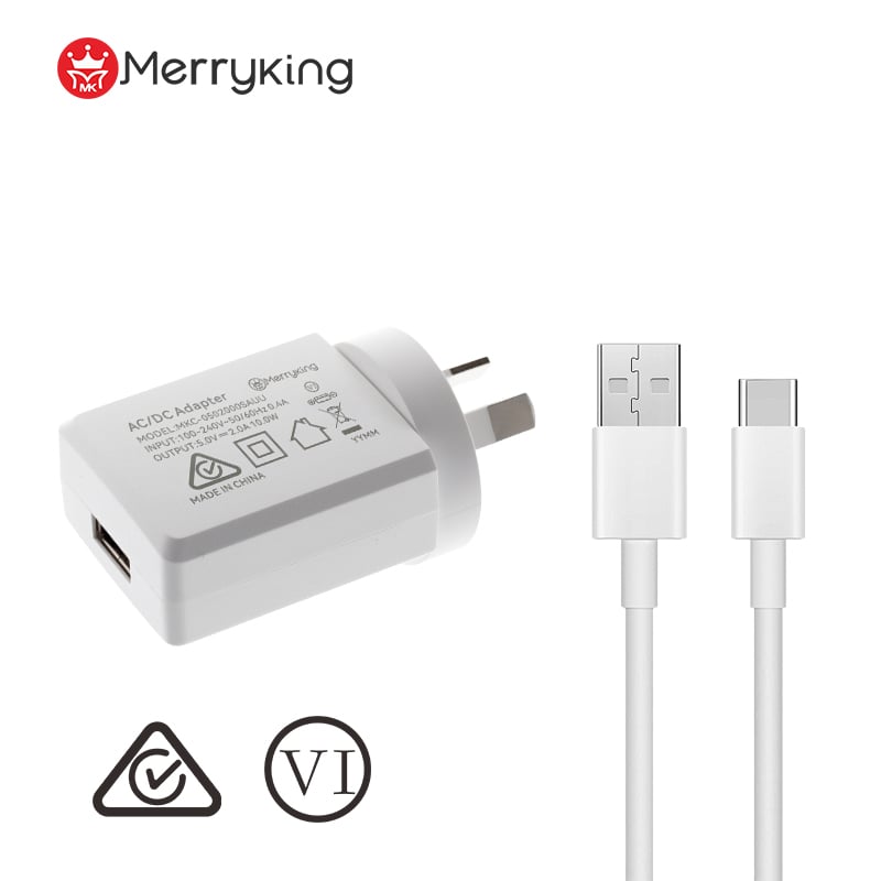 Australian Standardn Micro USB Charger Block