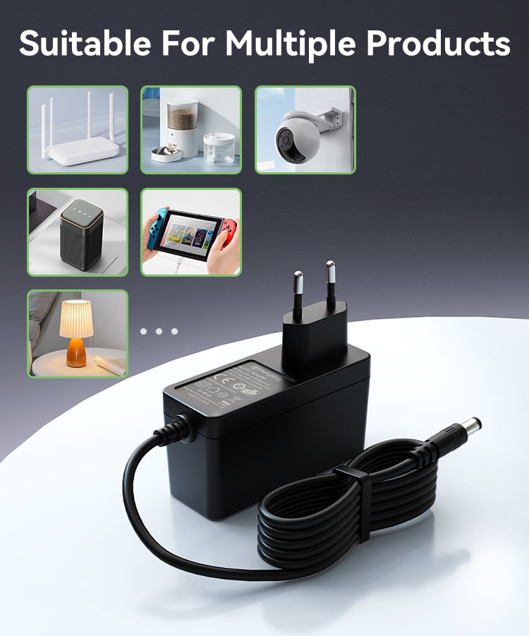 EU Plug 19V 3A Switching Power Supply