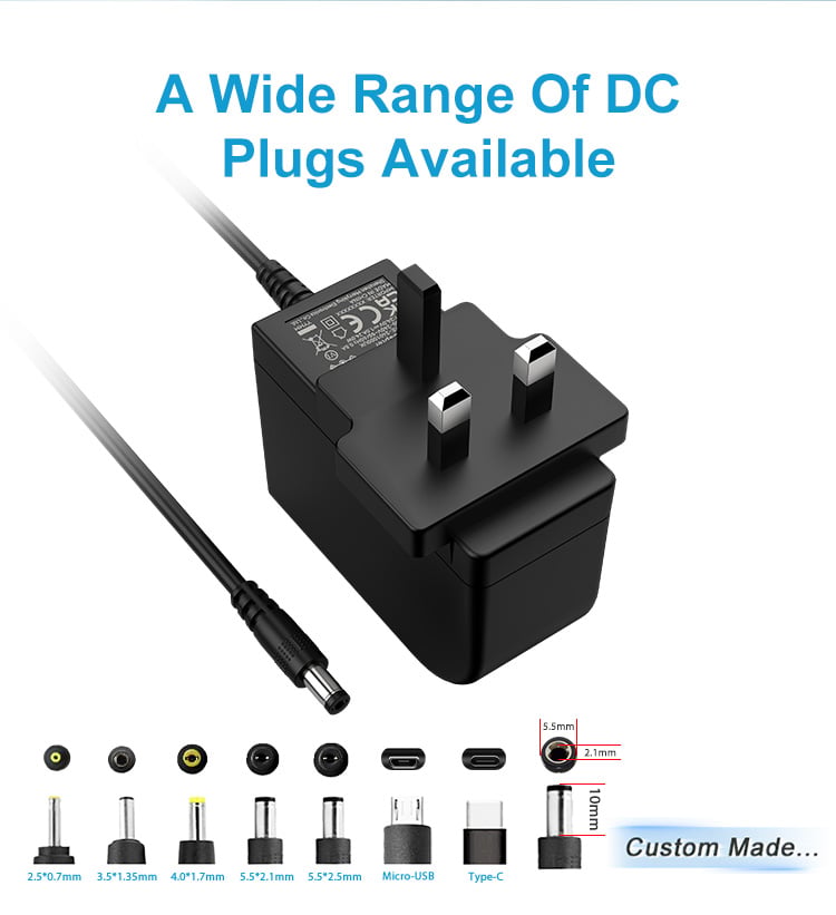 UK Plug 15V 2A Power Adaptor
