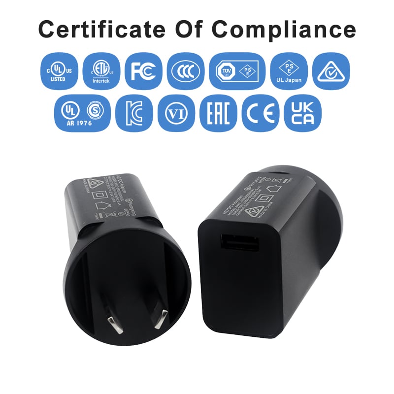 Caricabatterie Tipo A Standard 5Volt 2Amp AU