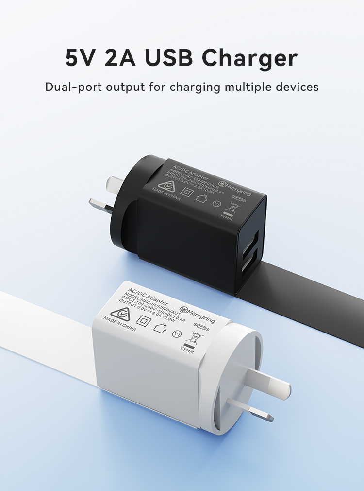 AU Plug 5V 1200mA USB Charger Block