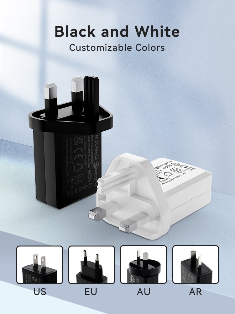UK Standard 5Volt 1.2Amp USB Wall Charger