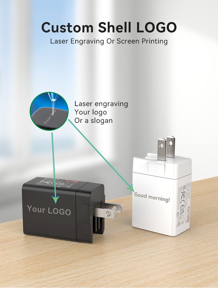 Interchangeable Plug Type-c 18W Fast Charger