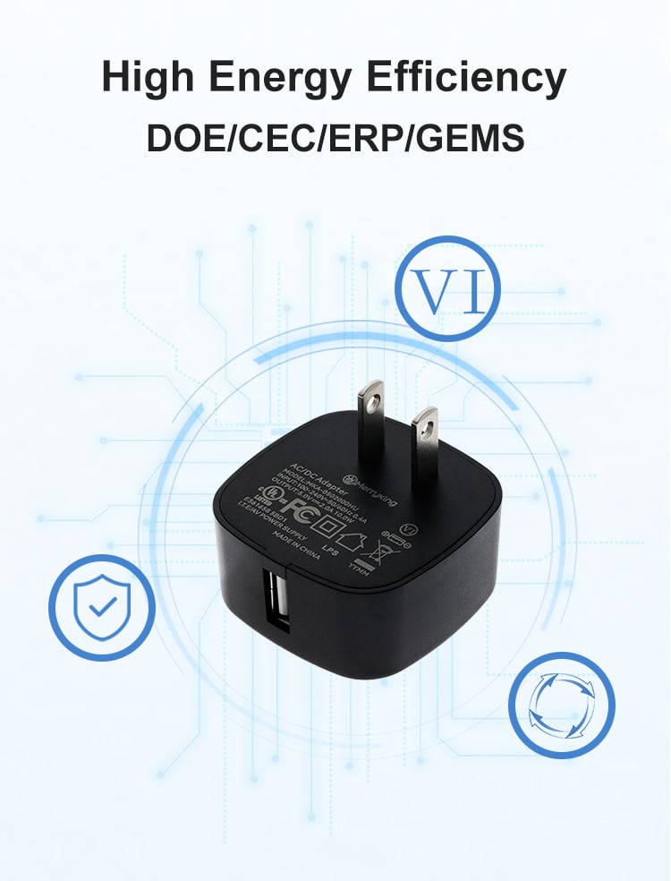 US Type 5V 1A USB Charger Adapter