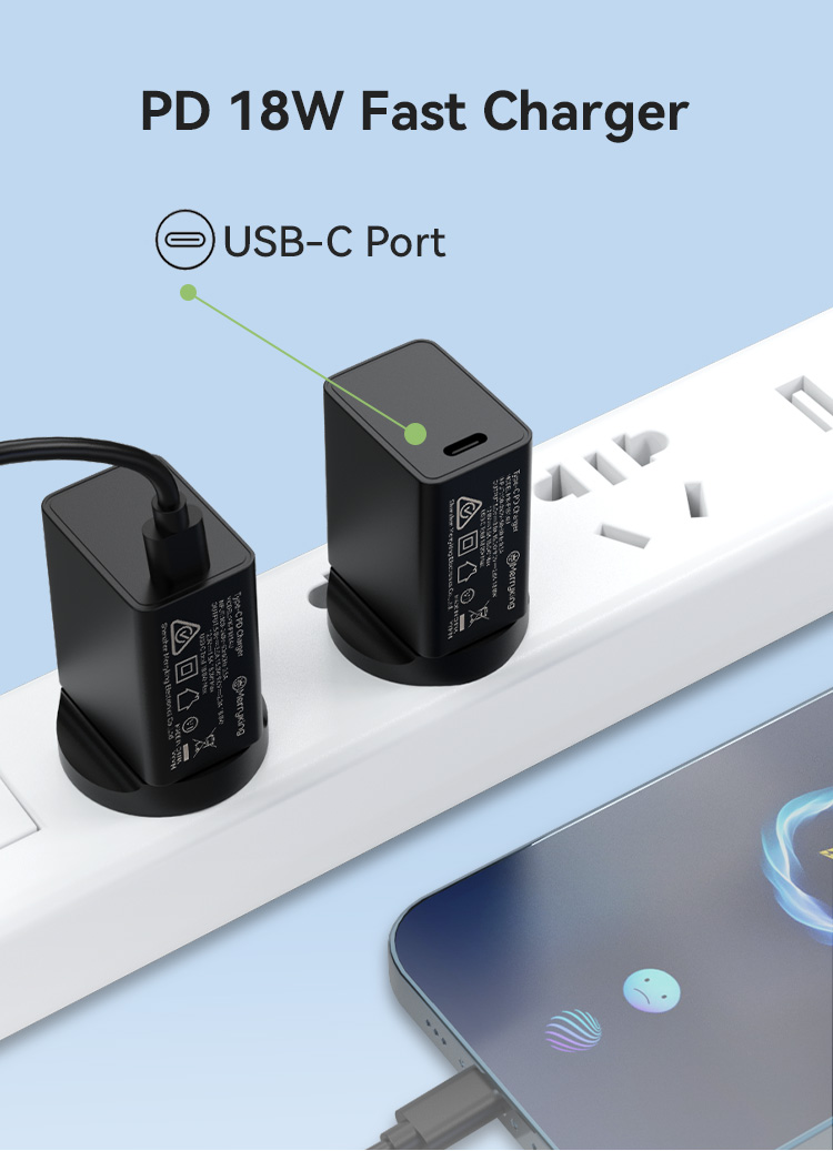 AU Plug Type-c 18W Fast Charger