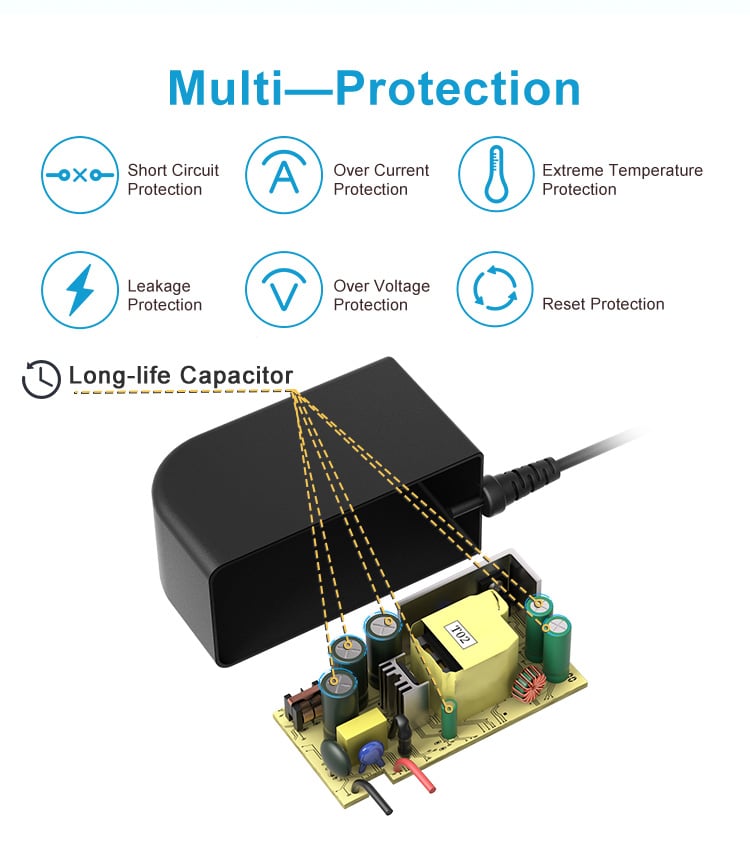 AU Plug 24V 1.5A Power Adapter