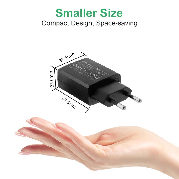 European Standard 5Volt 2.5Amp Wall Charger
