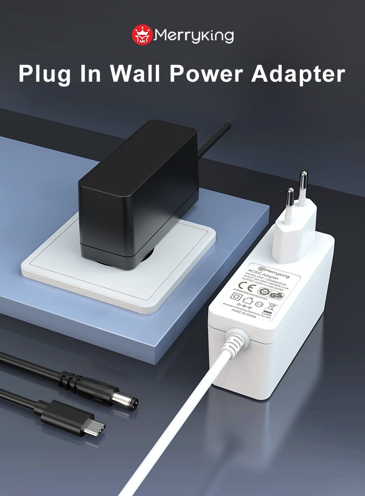 EU Plug 19V 3A Switching Power Supply