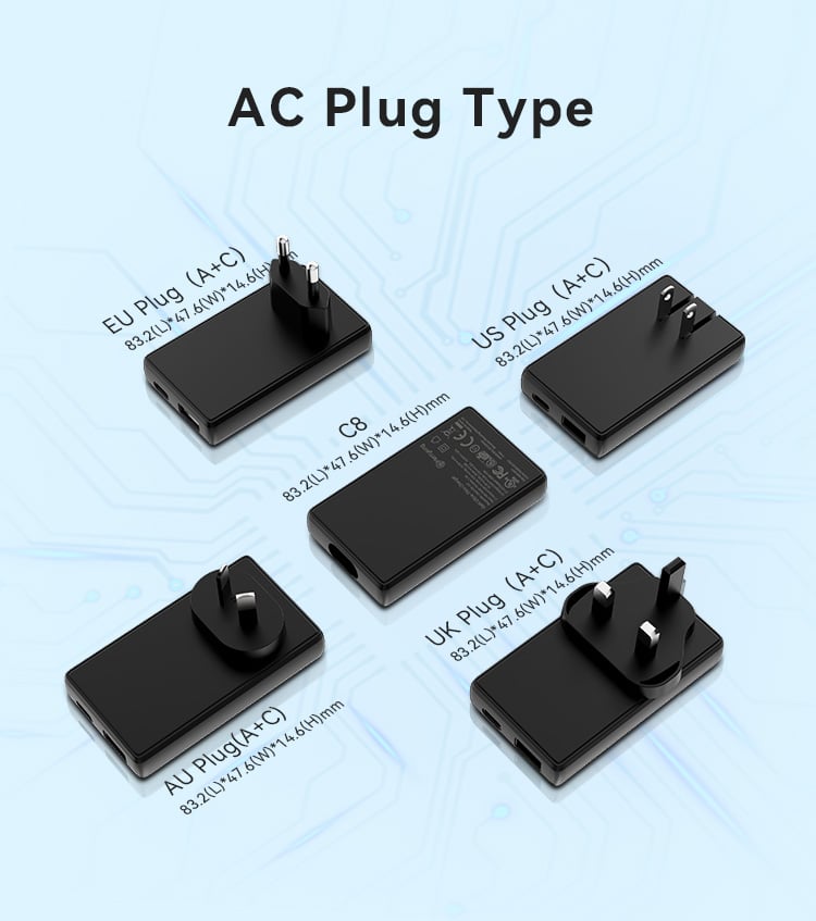 C8 65W Ultra Slim Watch Magnetic Charger