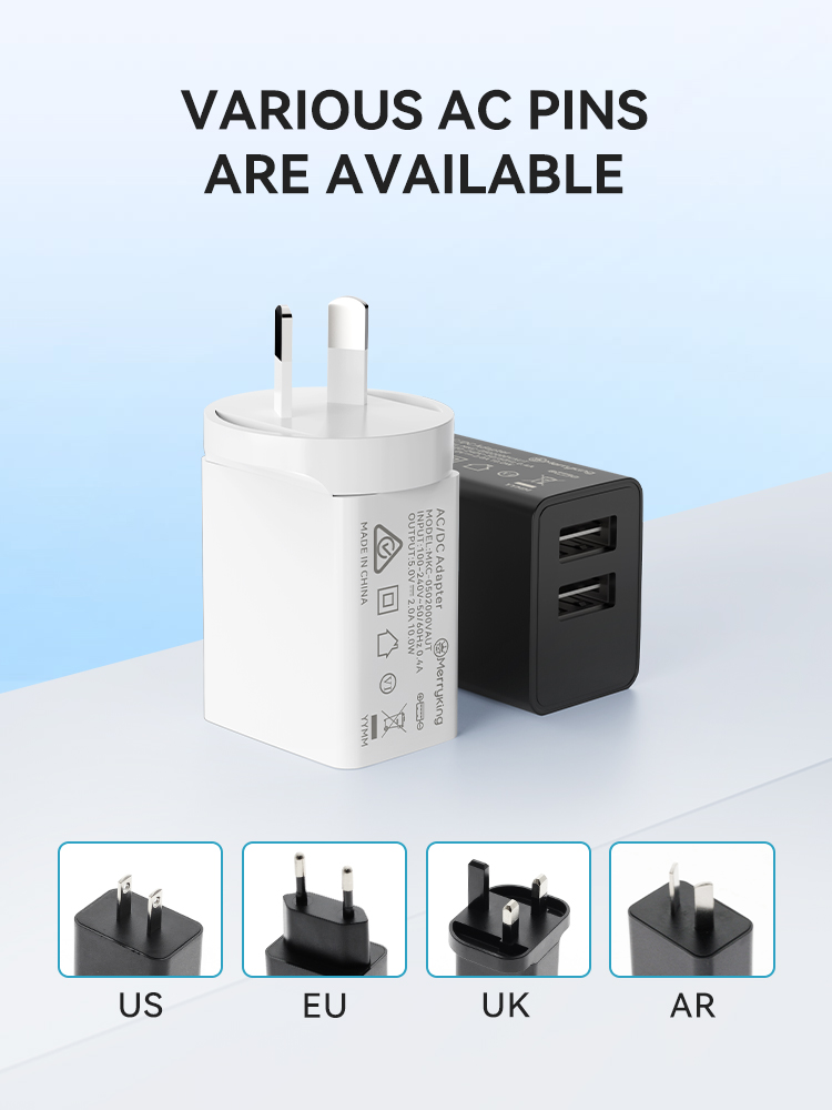 AU Plug 5V 1200mA USB Charger Block
