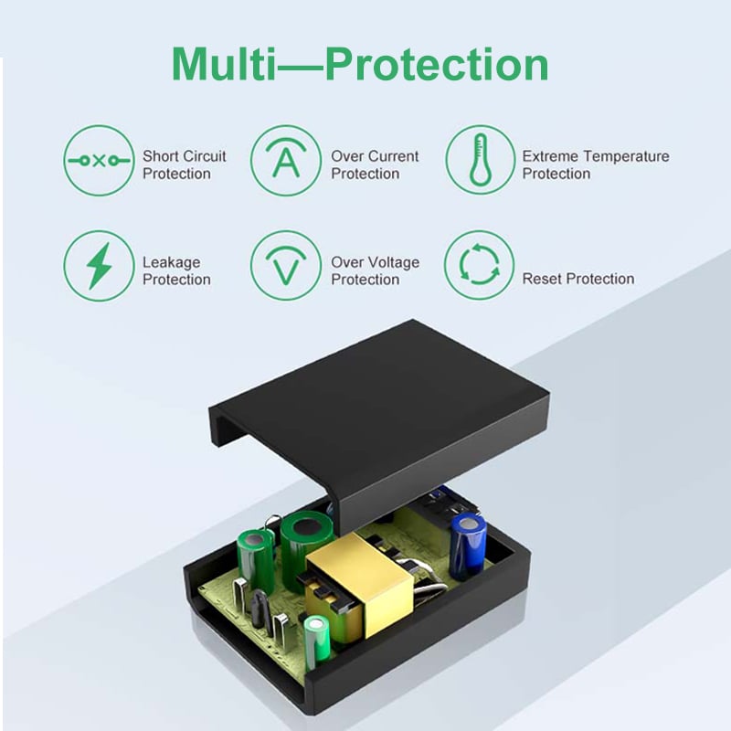 Egyesült Királyság szabvány 5Volt 1,2Amp USB falitöltő