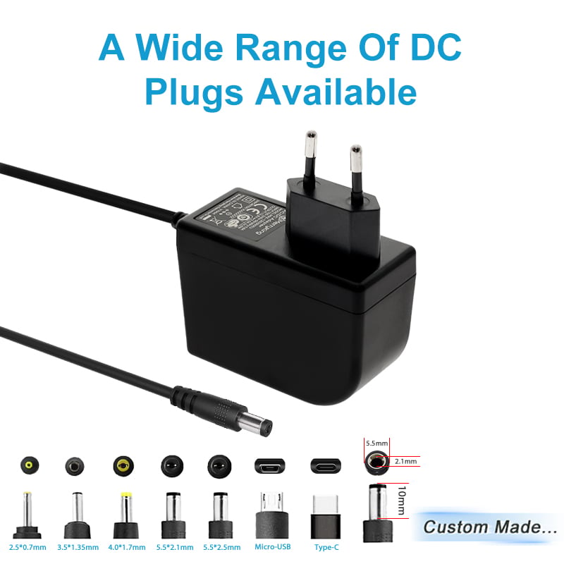 12 Volt 2 Amp tunn strömförsörjning
