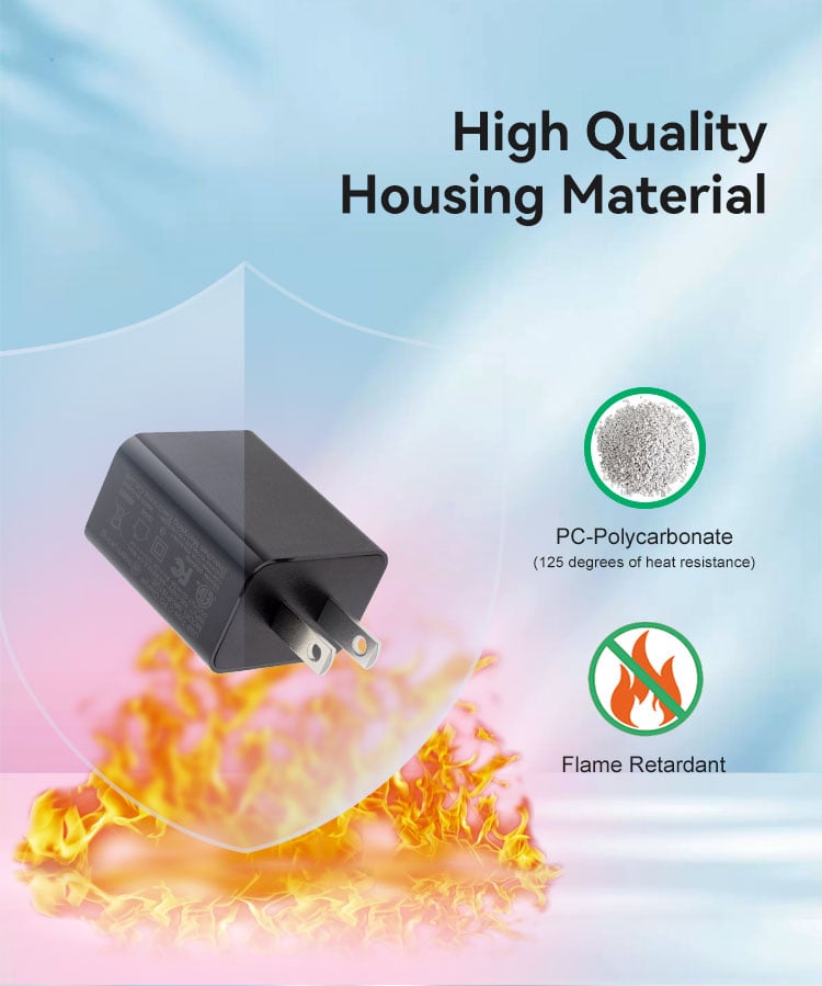 US Plug Single Type-c 20W PD Charger