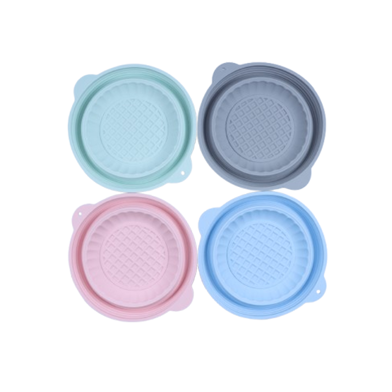 HOT Non-stick foldable round sourdough bread proofing baskets with patterns bowl proofing basket for making bread 