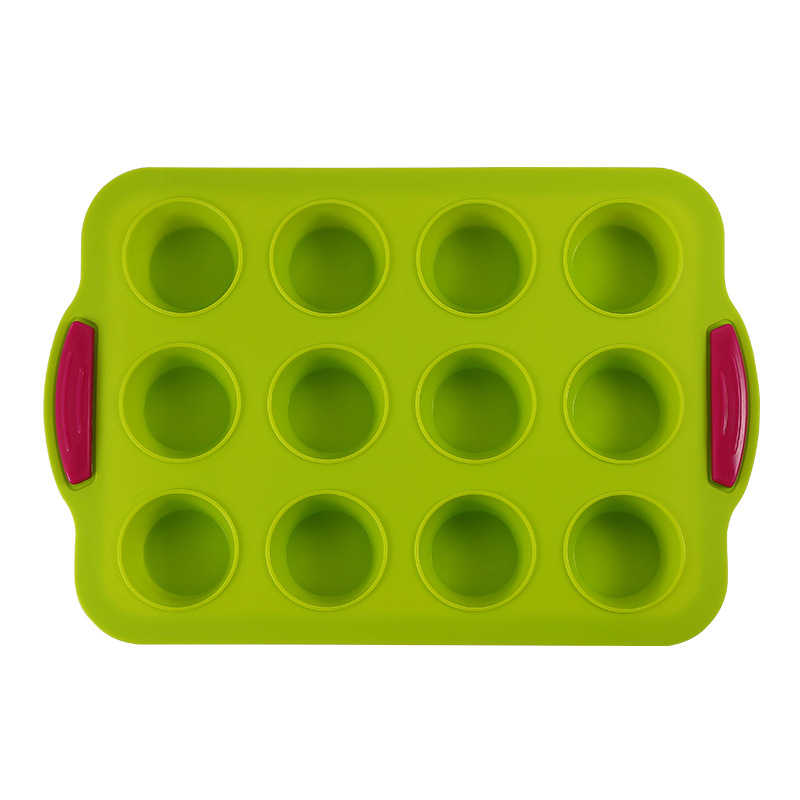 Get creative with fun shapes and sizes in silicone baking molds.