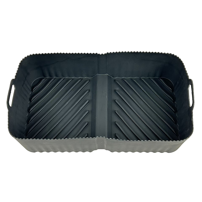 HOT Square silicone air fryer basket liners air fryer liners mold air fryer silicone pot liner