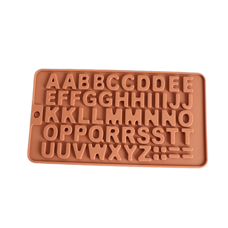 HOT Silicone English letter Chocolate Molds Diy moulds silicone mold for making chocolate soft candy