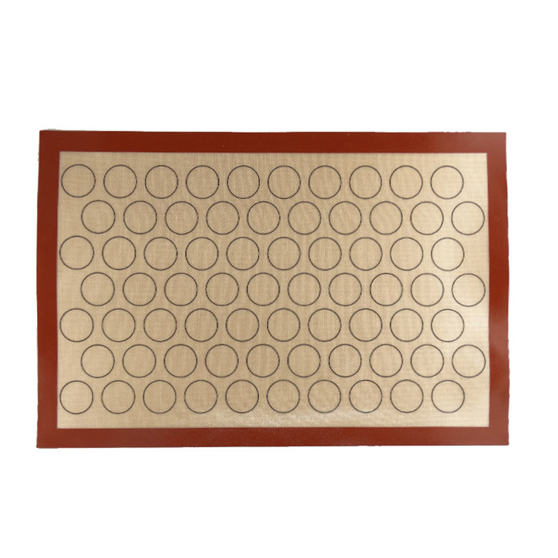 HOT Heat Resistant Reusable Silicone Macaron Baking Mat Non Stick Macaron Baking Sheet Silicone Cookie Baking Sheet