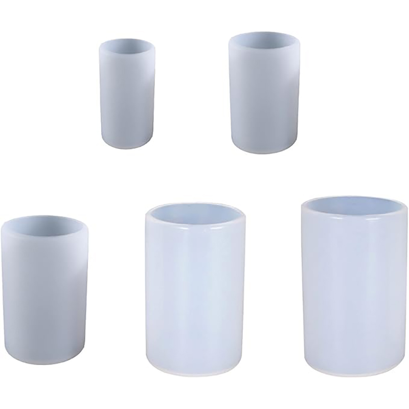 HOT Silicone Non-Stick Silicone Candle Mold Cylindrical molds for candles Candlestick Make