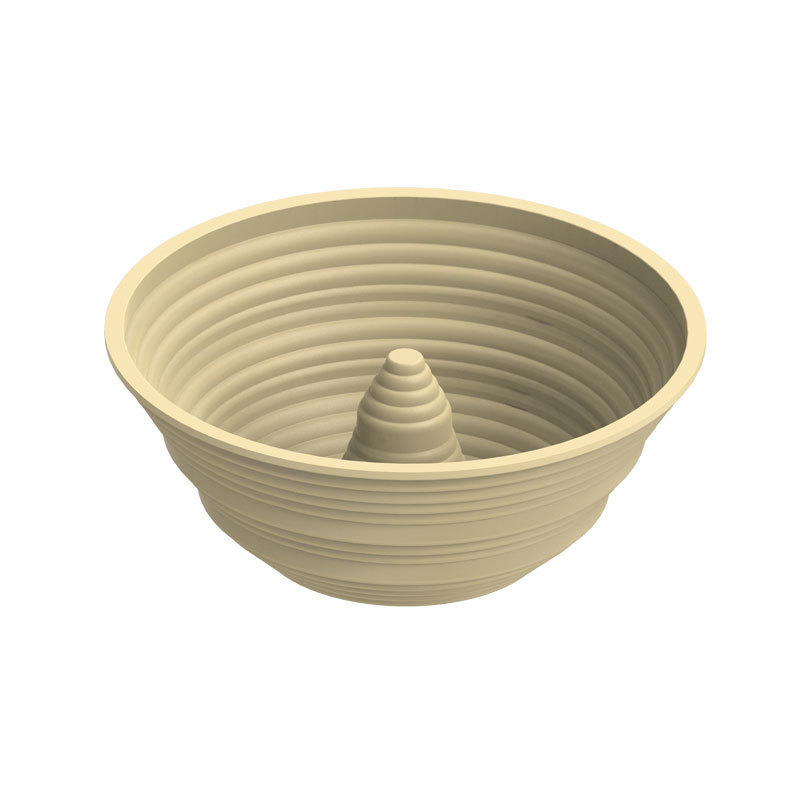 HOT Non-stick foldable round oval sourdough bread proofing baskets with pillars bowl proofing basket for making bread 