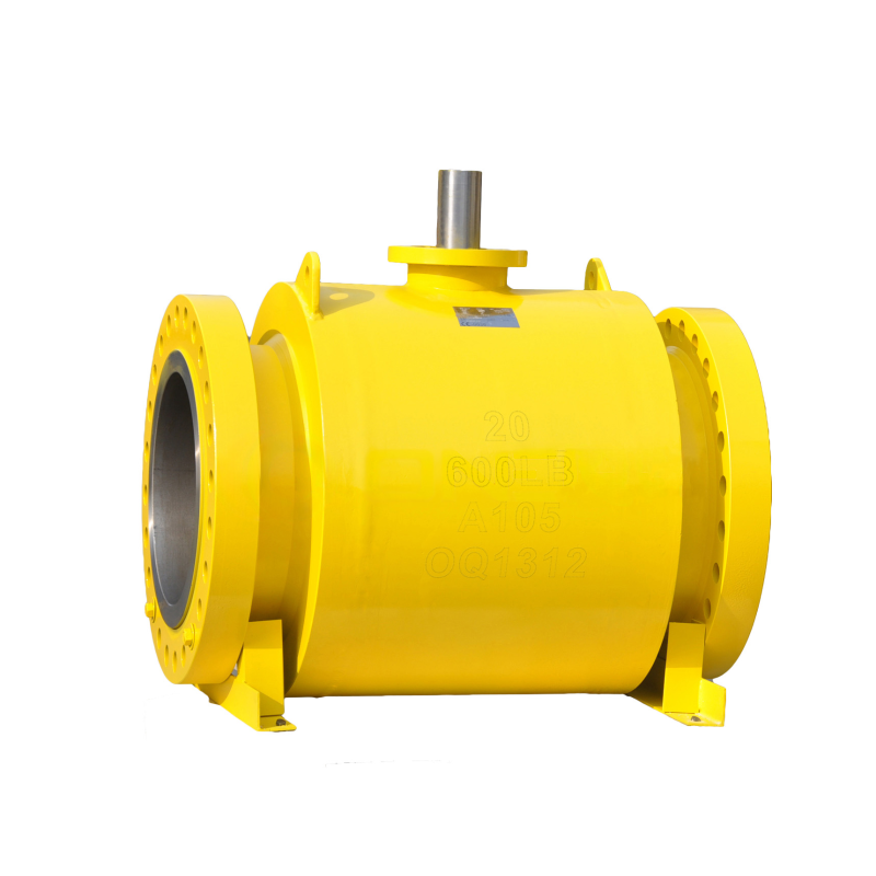 Flanschzapfen-Kugelventil API 6D | ASME B16.5 Klasse 150-2500 | RTJ/RF-Anschluss | Brandsicheres Kugelventil API 607