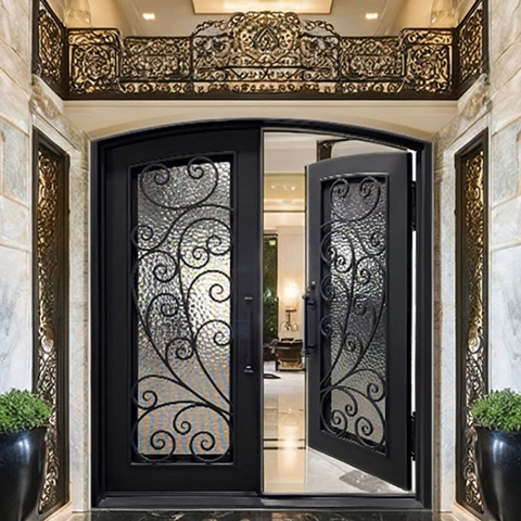 Hand-forged Wrought Iron Door