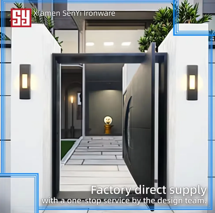 Why use pivot doors for modern design?