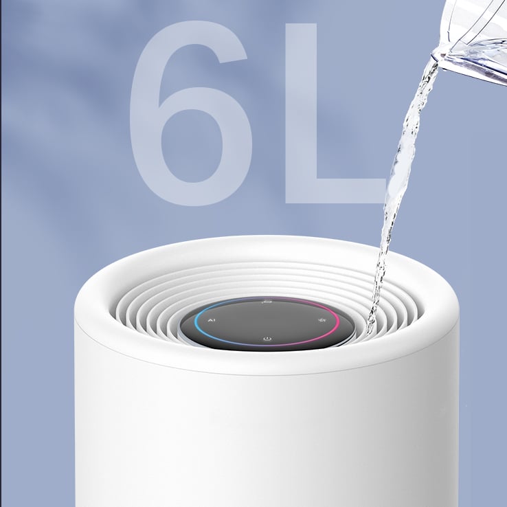 6L Tank Top-fill Evaporative Humidifier with TUYA