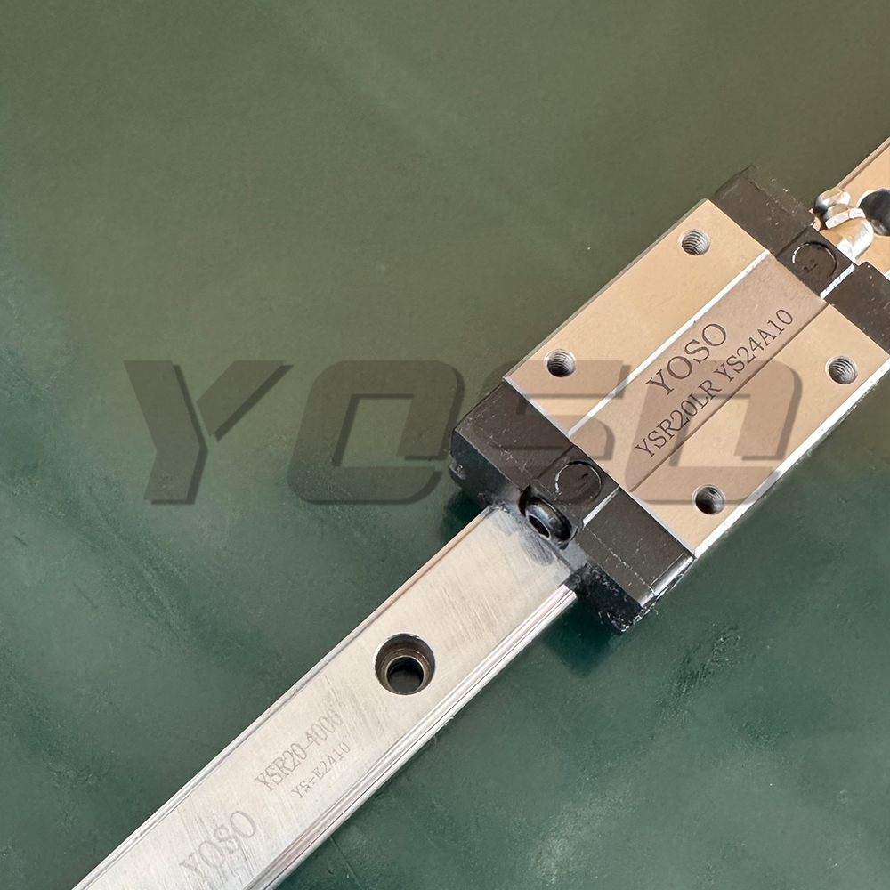 YSR20 YSR20LR YSR 시리즈 직선 가이드 블록 YOSO 직선 가이드