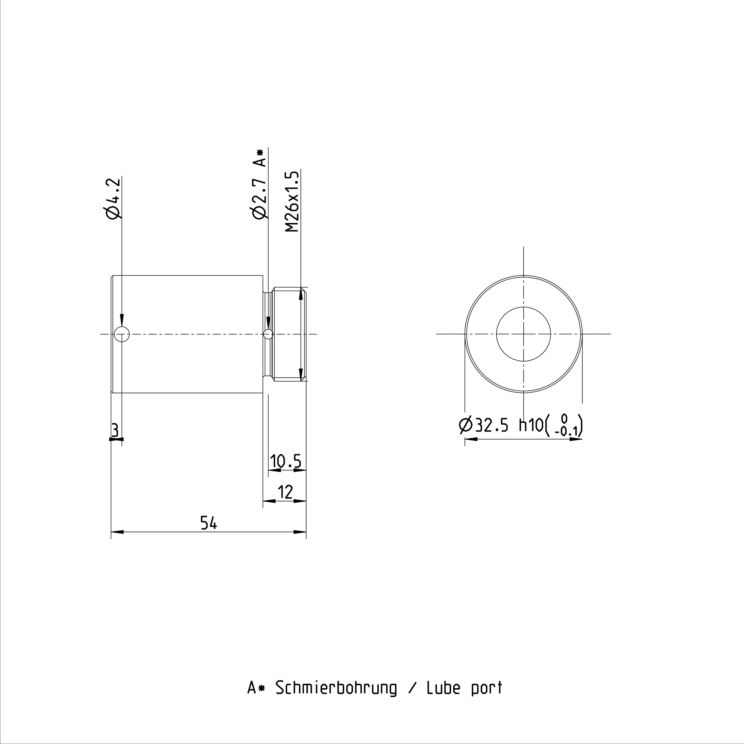R254200015 REXROTH Cylindrical Nut Tolerance Grade T3 T5 T7 T9 details