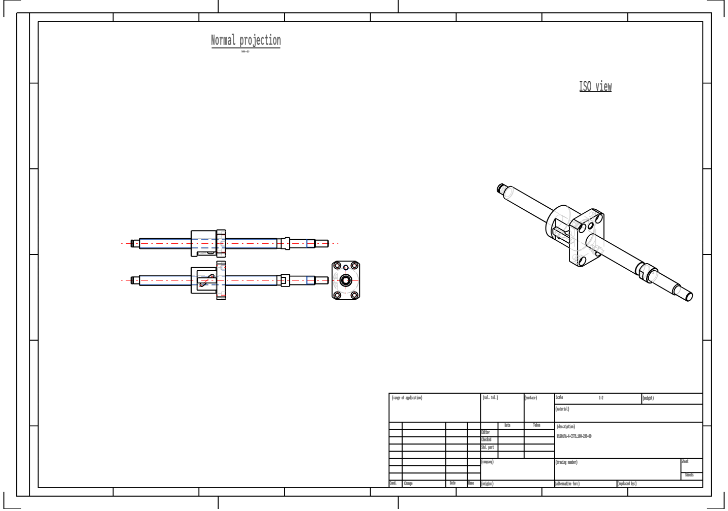 W1201FA-4-C3T5 High-rigidity Shaft End Finished Product Ball Screw factory