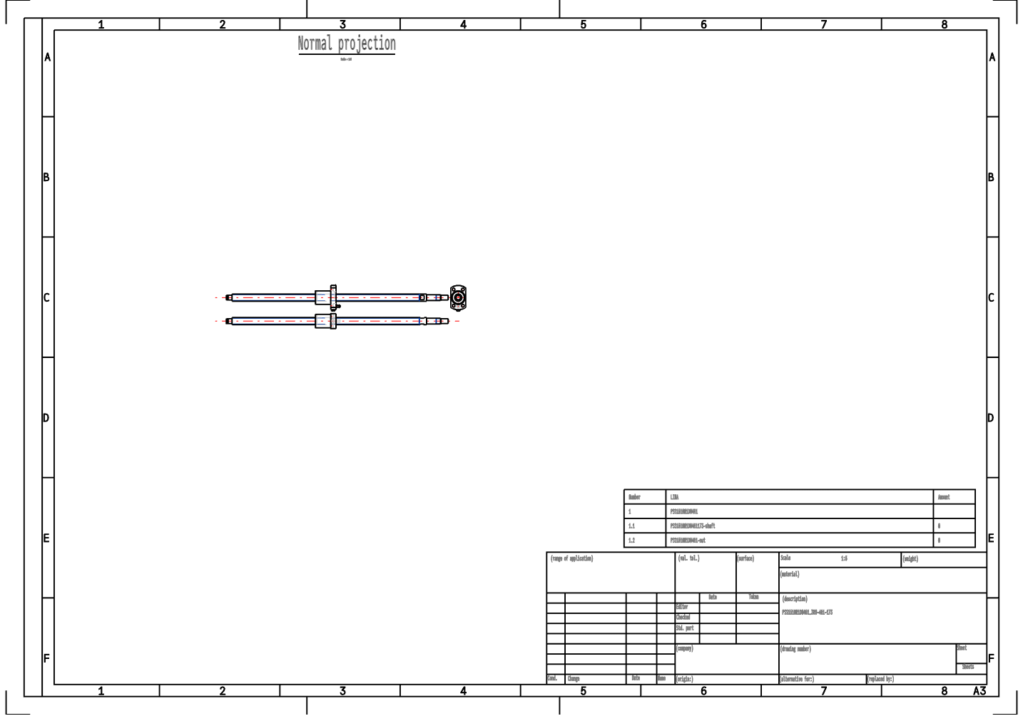 NSK FA Ball Screw PSS1510N1D0461 Ball Screw for Testing Instruments details