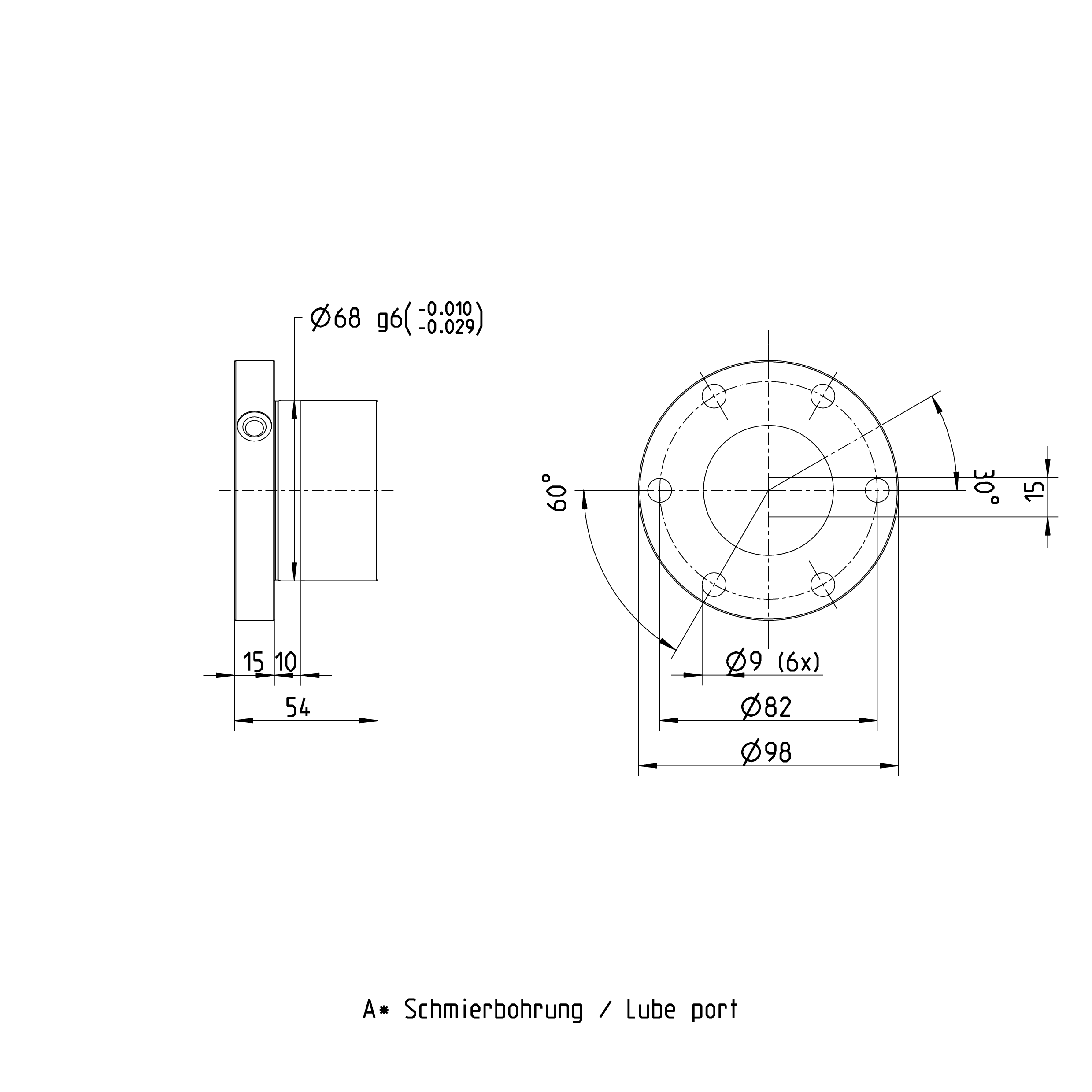R151251013 Ball Screw Nut for Handling Equipment REXROTH 50 x 5R x 3.5 - 5 FEM-E-S Nut factory