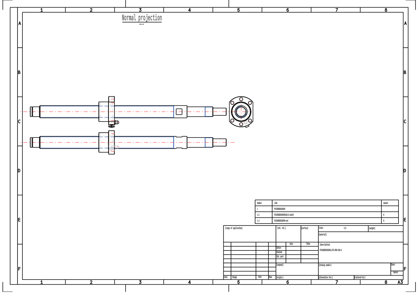 PSS2505N1D0399 Silent Lead Screw NSK PSS Ball Screw with Finished Shaft Ends manufacture