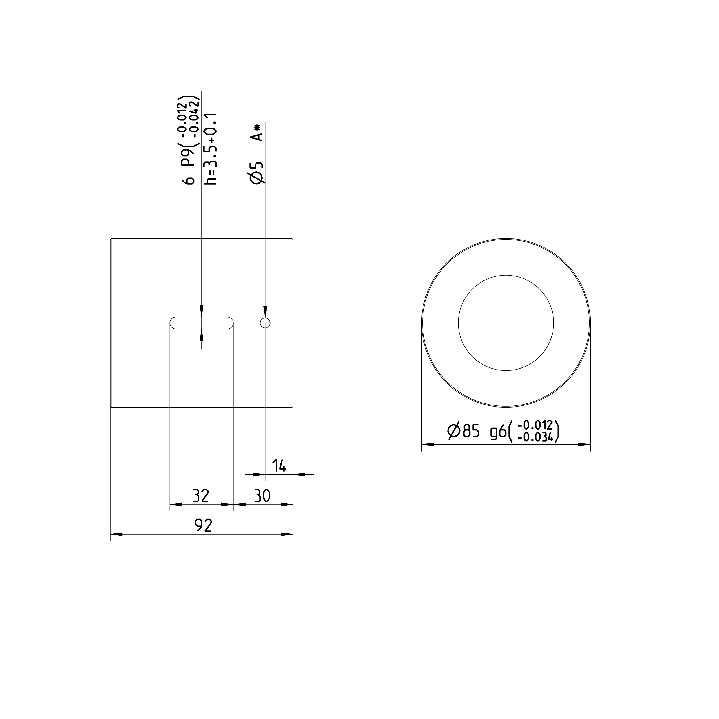 ZEM-E-S R151257012 Rexroth Cylindrical Single Nut 50 x 20R x 6.5 - 3 50mm Diameter manufacture