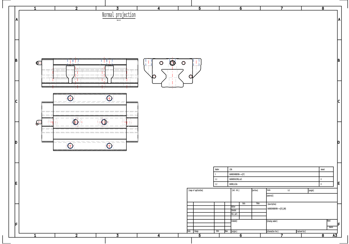 RA55GM Ultra-high Motion Precision Linear Guide NSK RAA55GM Flange Block factory