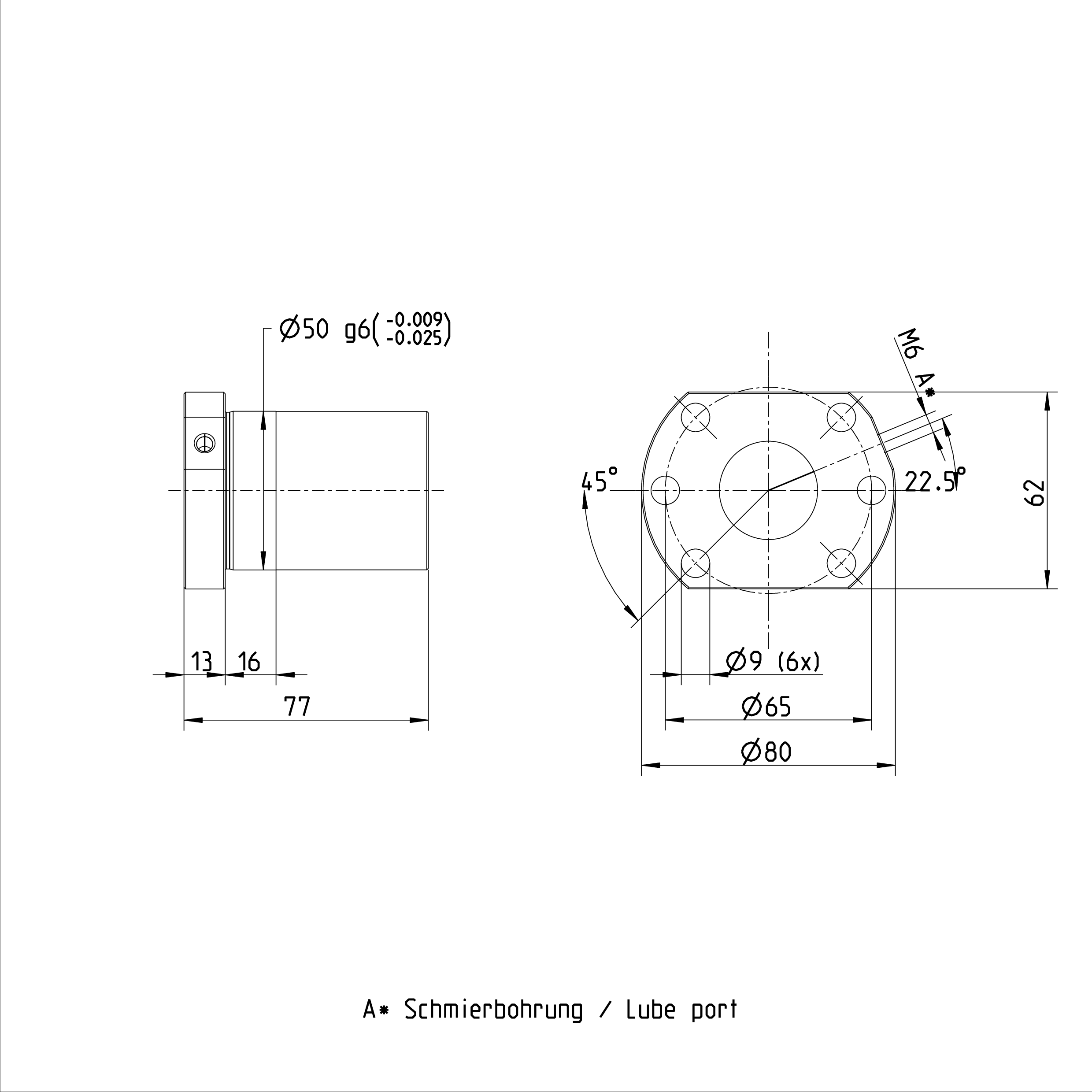 R150234084 Rexroth Ball Nut R150217063 FEM-E-B 32 x 10R x 3.969 - 5 Standard Ball Nut  supplier