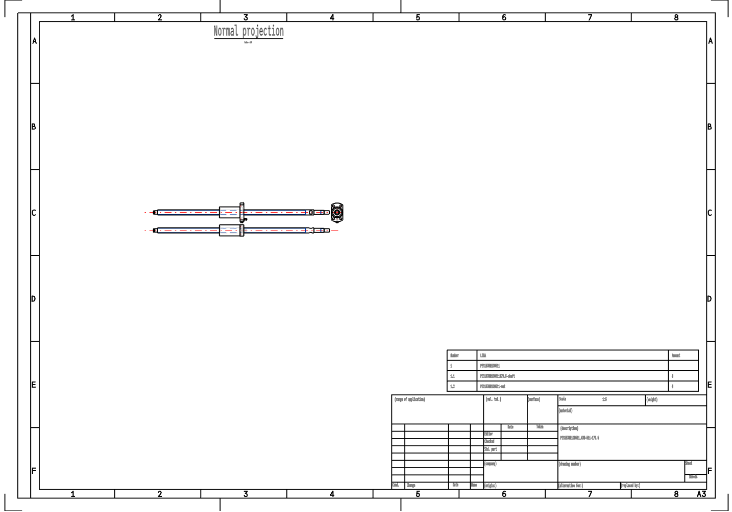 PSS1530N1D0511 Ball Screw Shaft Diameter 15 Lead 30 NSK PSS1530N1D0411  manufacture