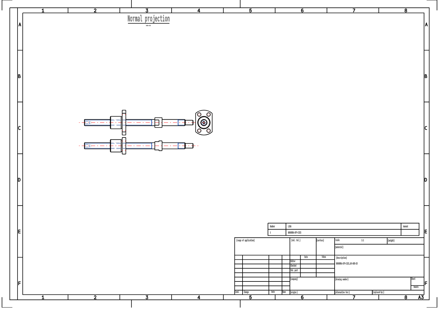 W0600MA-1PY-C3Z1 Small Diameter Standard Series Ball Screw 6mm Diameter supplier