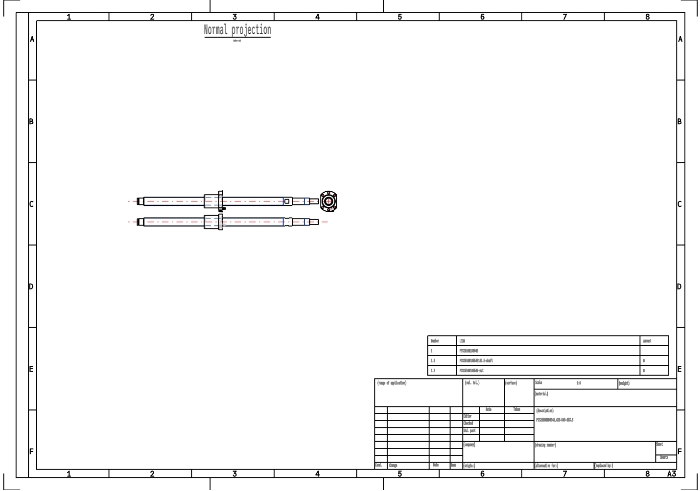 Compact Ball Screw PSS2510N1D0549 NSK PSS Precision Ball Screw supplier