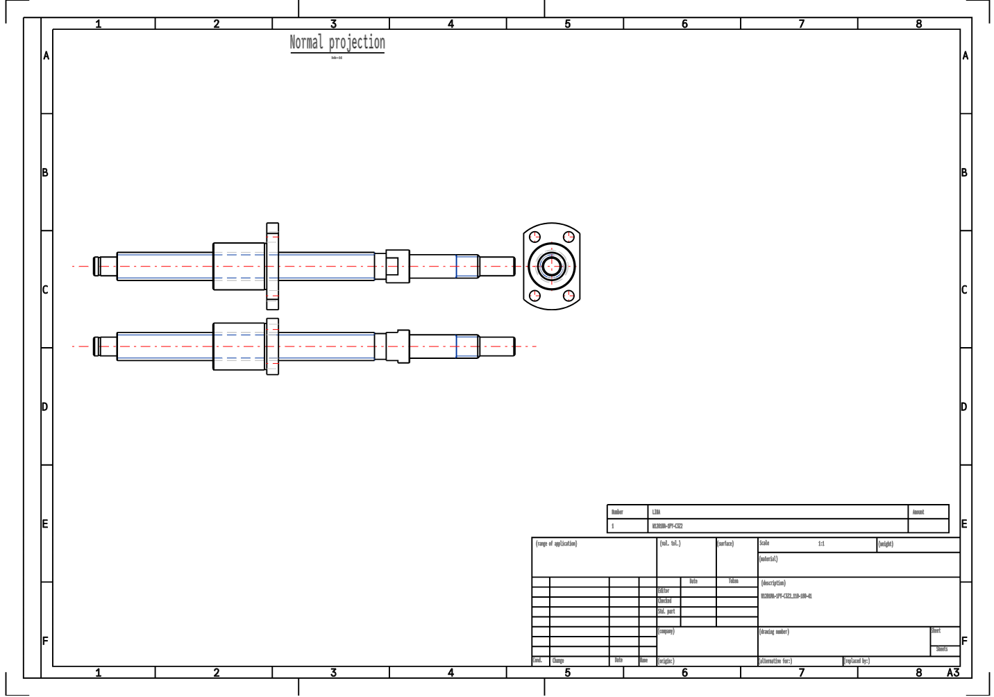 W1201MA-1PY-C3Z2 NSK MA series small lead ball screw with finished shaft end manufacture