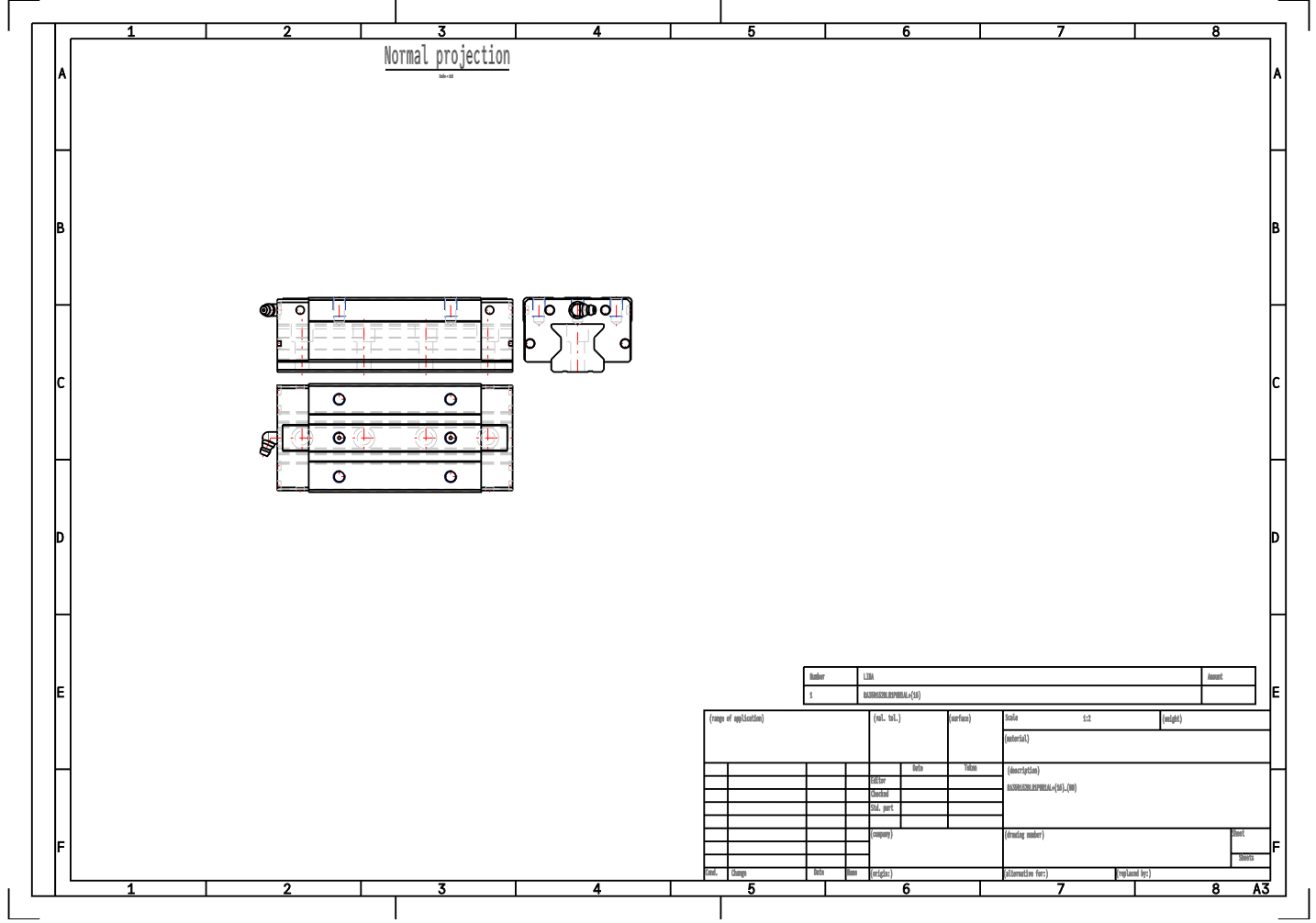 RA35BL Linear Guide Special High Carbon Steel NSK RA/RB Model Roller Guides factory